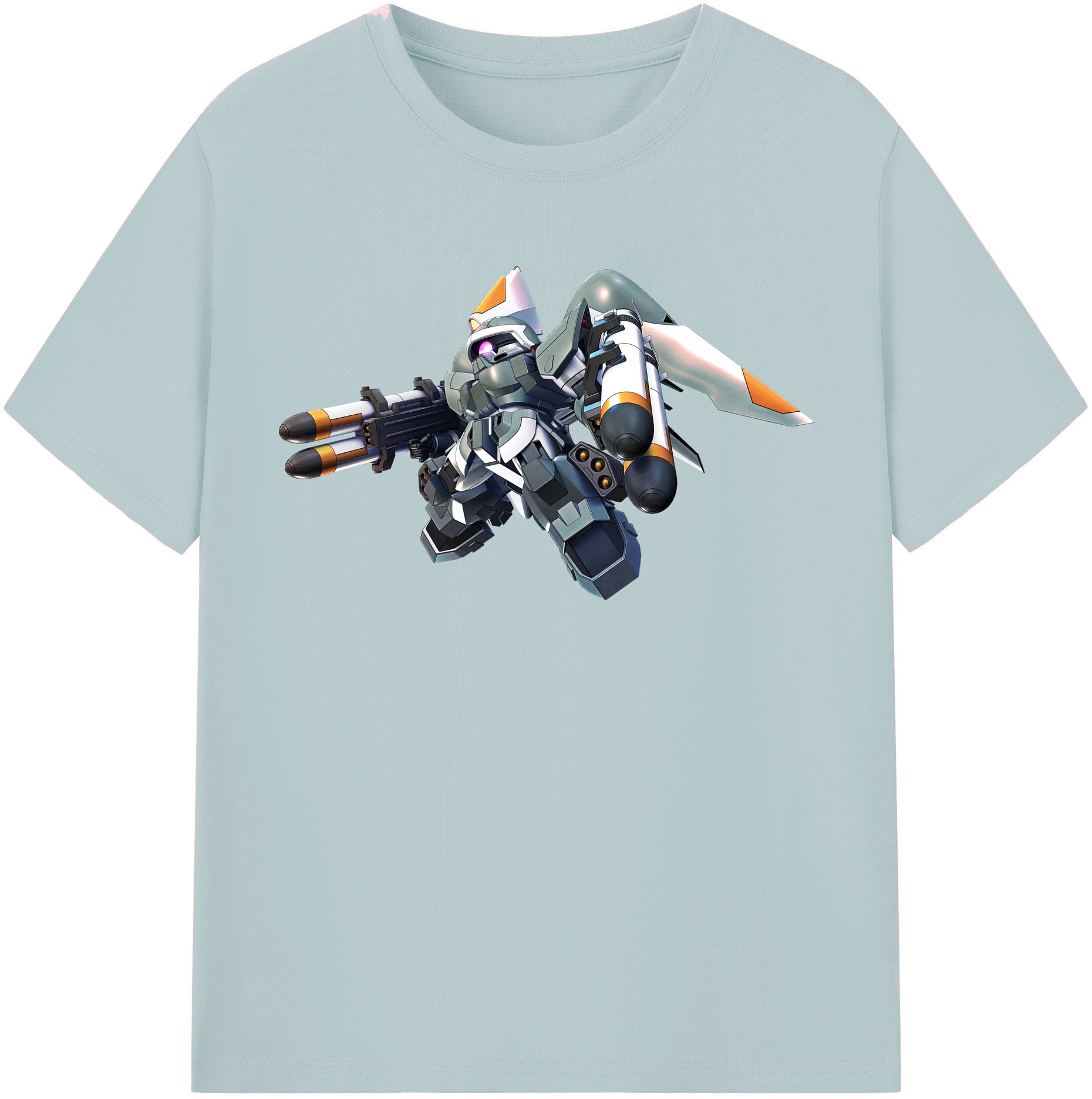 （画像用） 機動戦士ガンダム Mobile Suit Gundam 綿100％半袖Tシャツ（フロントプリント）
